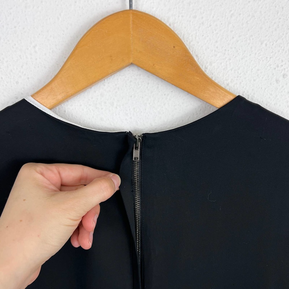 Theory Colorblock Shift Dress - Picture 6 of 9